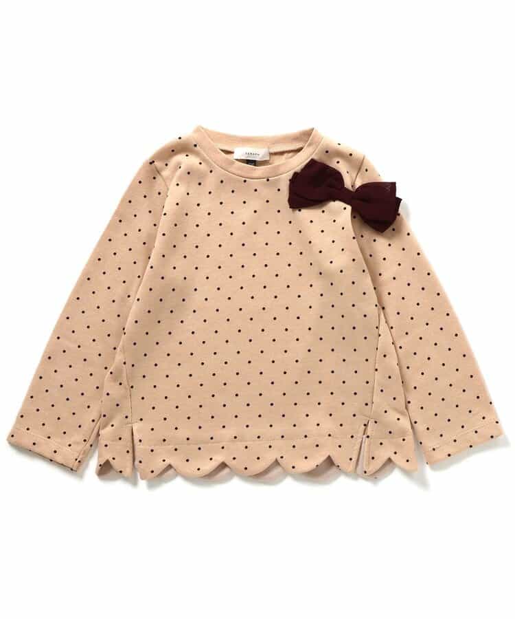 リボンスカラップTシャツ