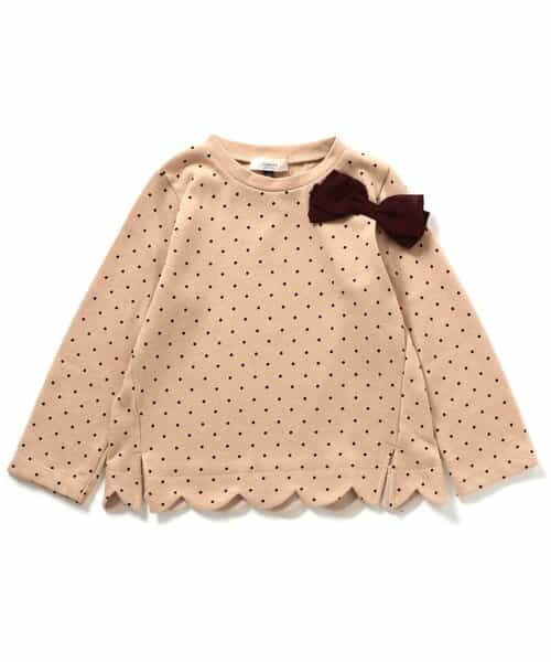 リボンスカラップTシャツ