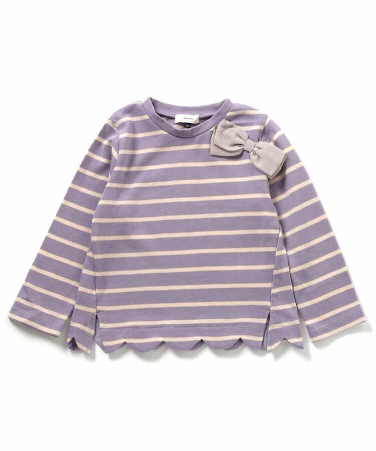 リボンスカラップTシャツ