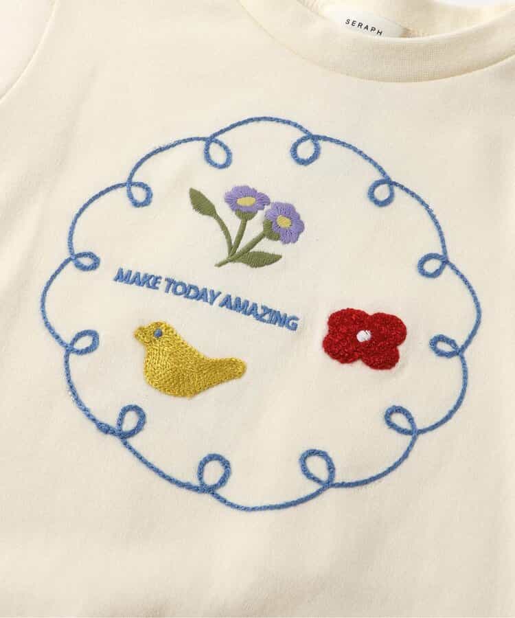 刺繍モチーフTシャツ_940302