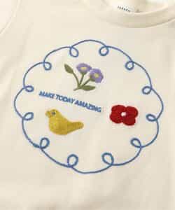 刺繍モチーフTシャツ_940302
