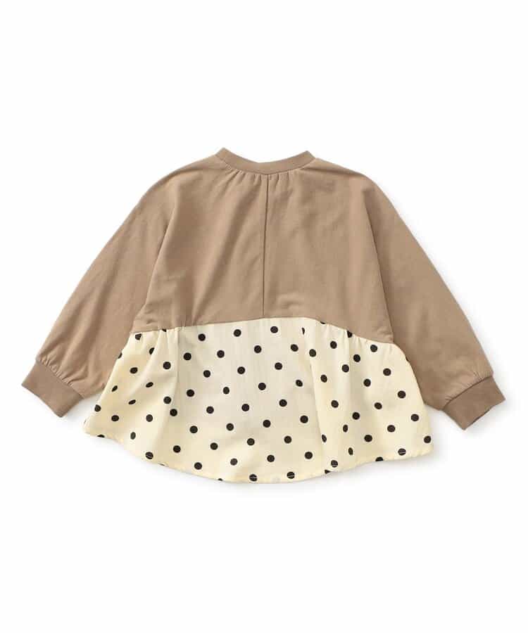 ギャザーたっぷり イレヘムデザイントップス_932194