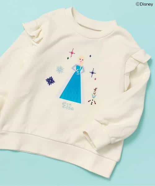 【ディズニーキャラクター/FROZEN】モチーフトレーナー