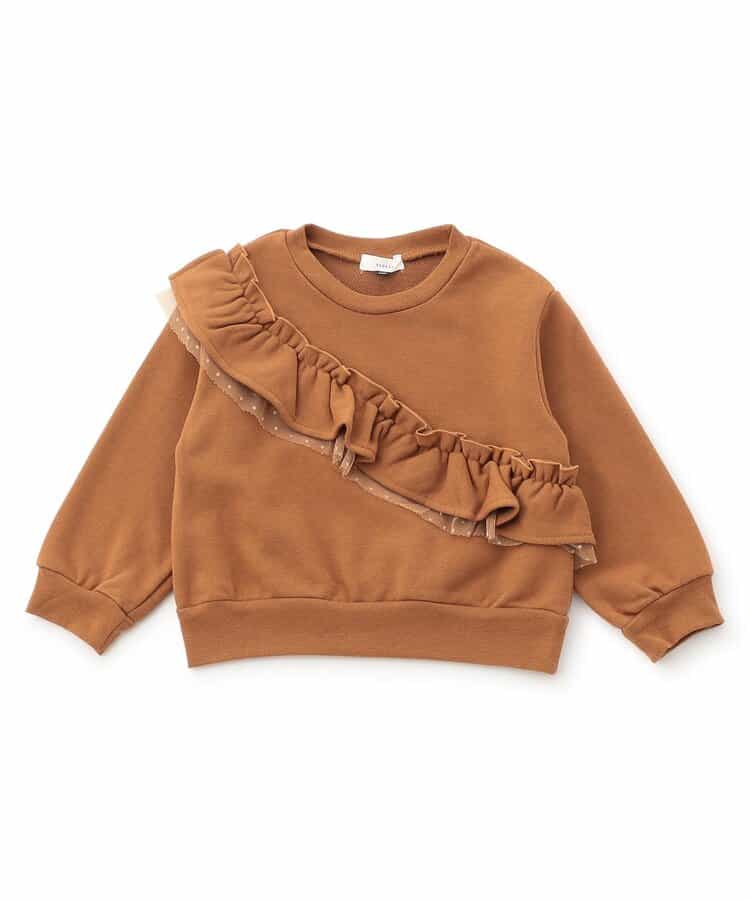 カラバリフリルトレーナー