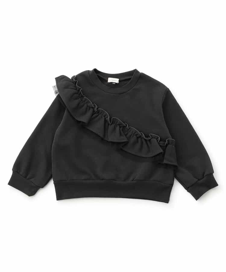 カラバリフリルトレーナー