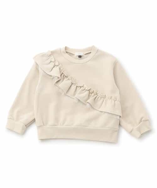 カラバリフリルトレーナー