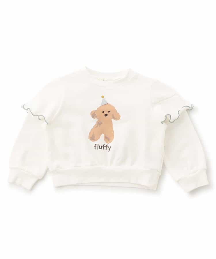 バックフリルトレーナー