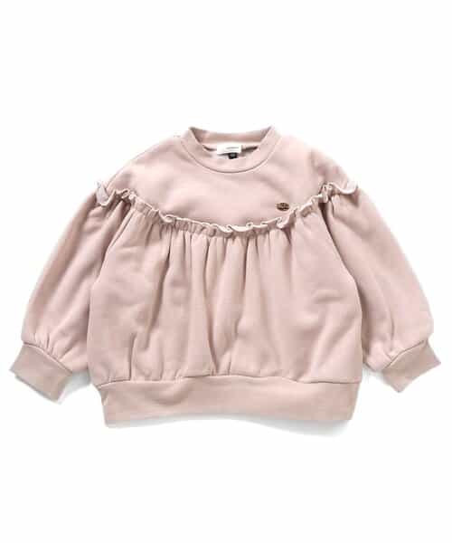 裏シャギーフリルトレーナー