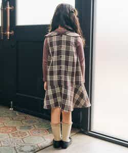 seya. セヤ ベスト SIWA VEST ヘリンボーン リボンベルト 比翼 VONIQUE / 【SALE】seya./ SIWA VEST