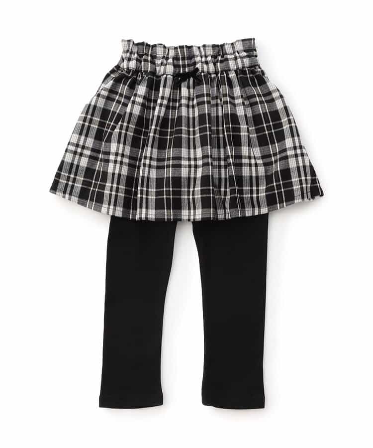 レギンス付きスカート  10分丈