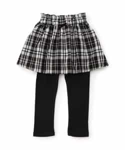 レギンス付きスカート  10分丈