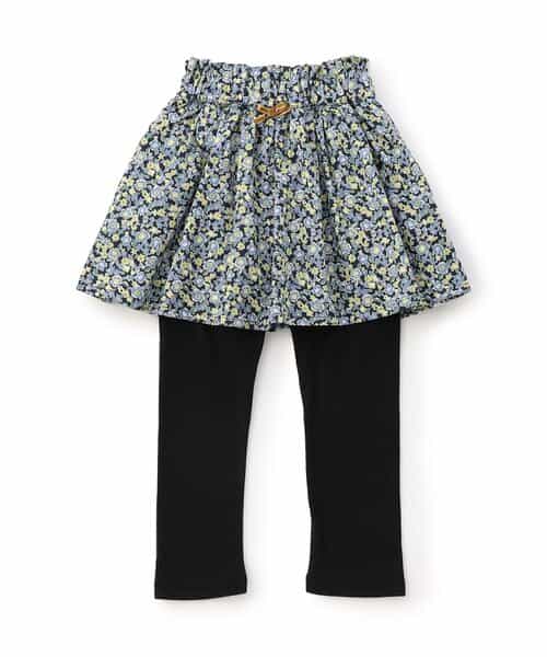 レギンス付きスカート  10分丈