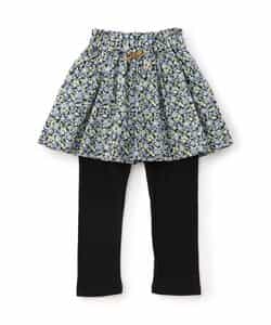 レギンス付きスカート  10分丈