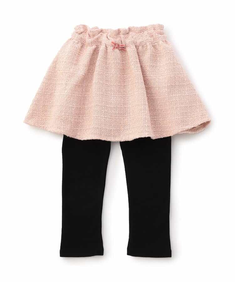 レギンス付きスカート  10分丈