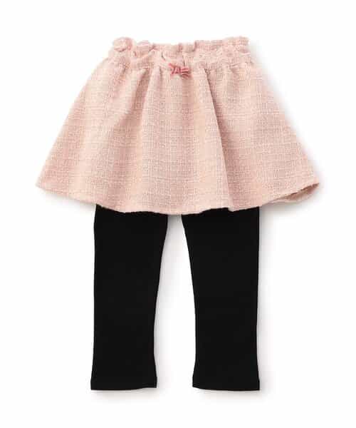 レギンス付きスカート  10分丈