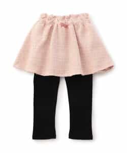 レギンス付きスカート  10分丈