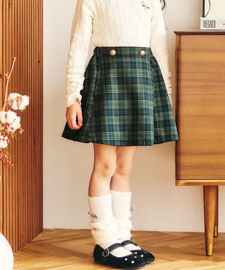 トラッドフレアチェックスカート