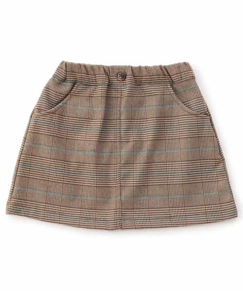 スクエアミニスカート  ショート丈