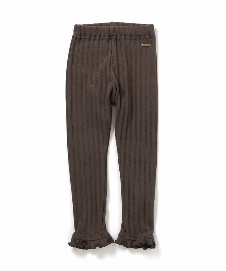 針抜きテレコレギンス  10分丈