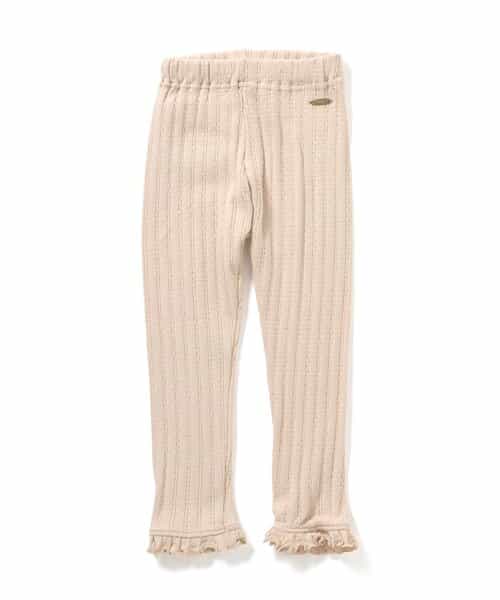 針抜きテレコレギンス  10分丈