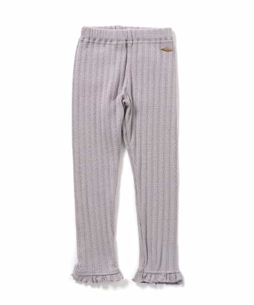 針抜きテレコレギンス  10分丈