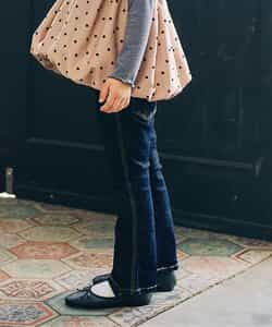 ストレッチフレアパンツ 10分丈（S421025）|SERAPH（セラフ