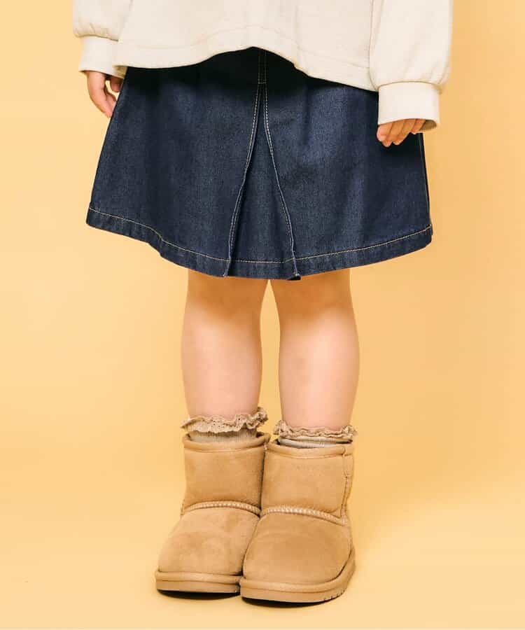 ★SALE★センタータックスカートパンツ ショート丈