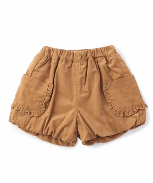 フリルポケットバルーンパンツ  ショート丈