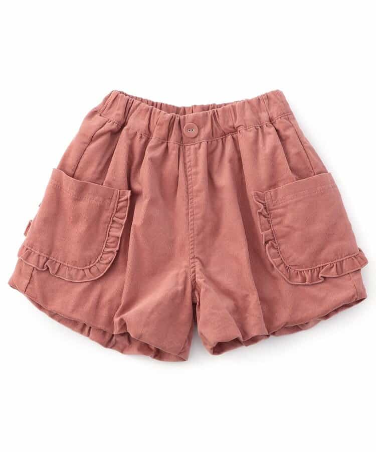フリルポケットバルーンパンツ  ショート丈