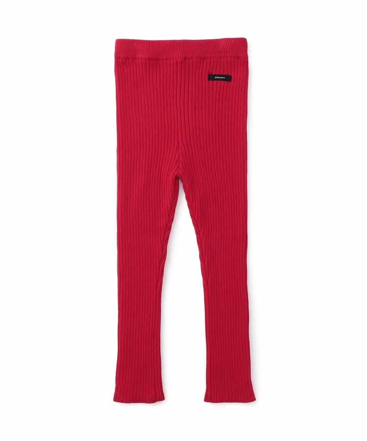 ウォッシャブルニットレギンス  9分丈_マシンウォッシャブル