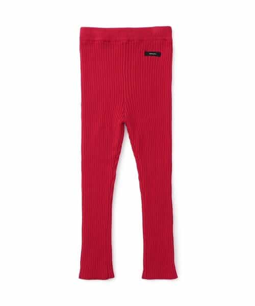 ウォッシャブルニットレギンス  9分丈_マシンウォッシャブル