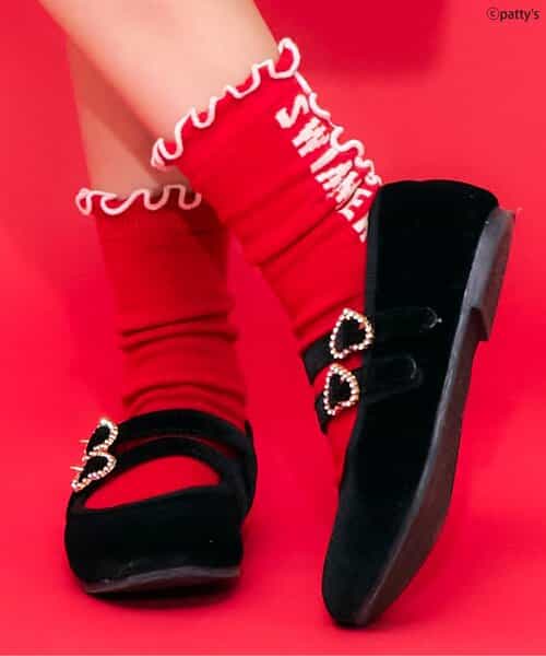 【SWIMMER】フリルソックス