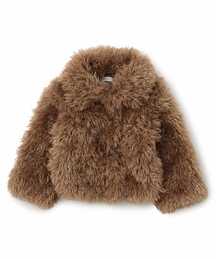 フェザー風ブルゾン