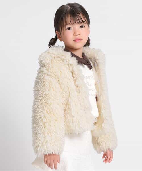 フェザー風ブルゾン