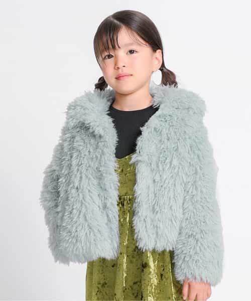 フェザー風ブルゾン