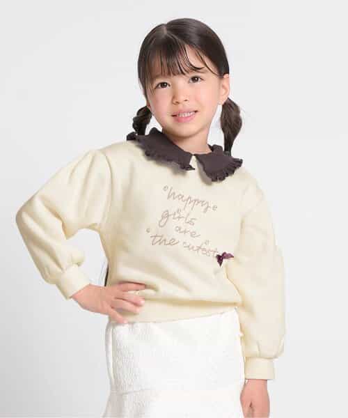 襟付トレーナー