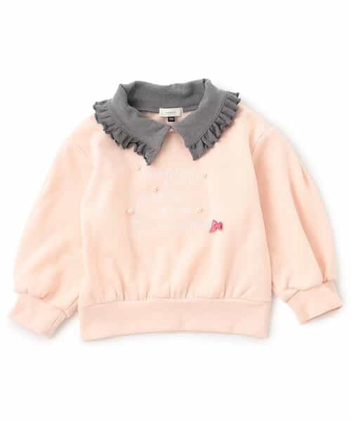 襟付トレーナー