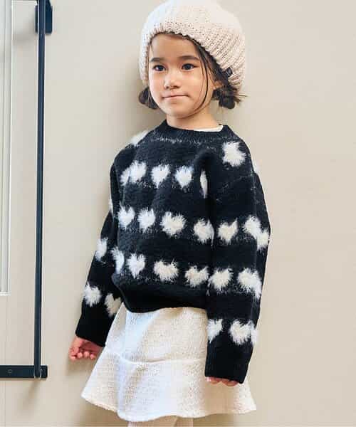 シャギーモチーフセーター_マシンウォッシャブル