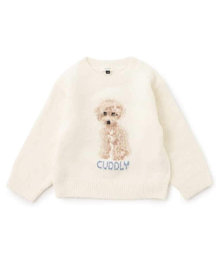 シャギーモチーフセーター_マシンウォッシャブル