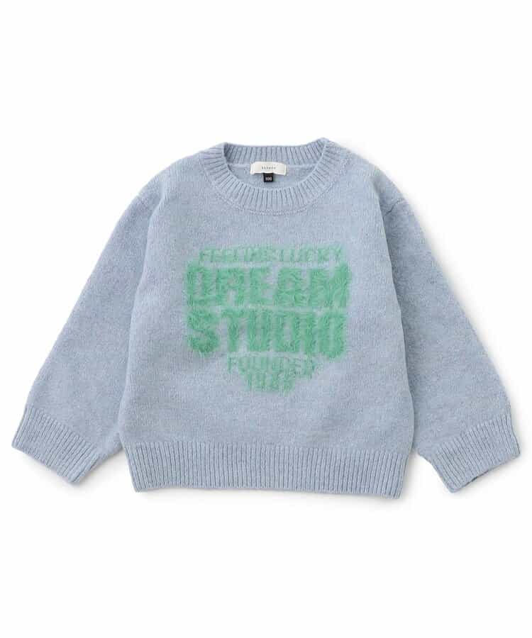 シャギーモチーフセーター_マシンウォッシャブル