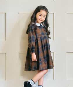 丸襟ワンピース