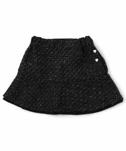 キラキラツイードスカートパンツ