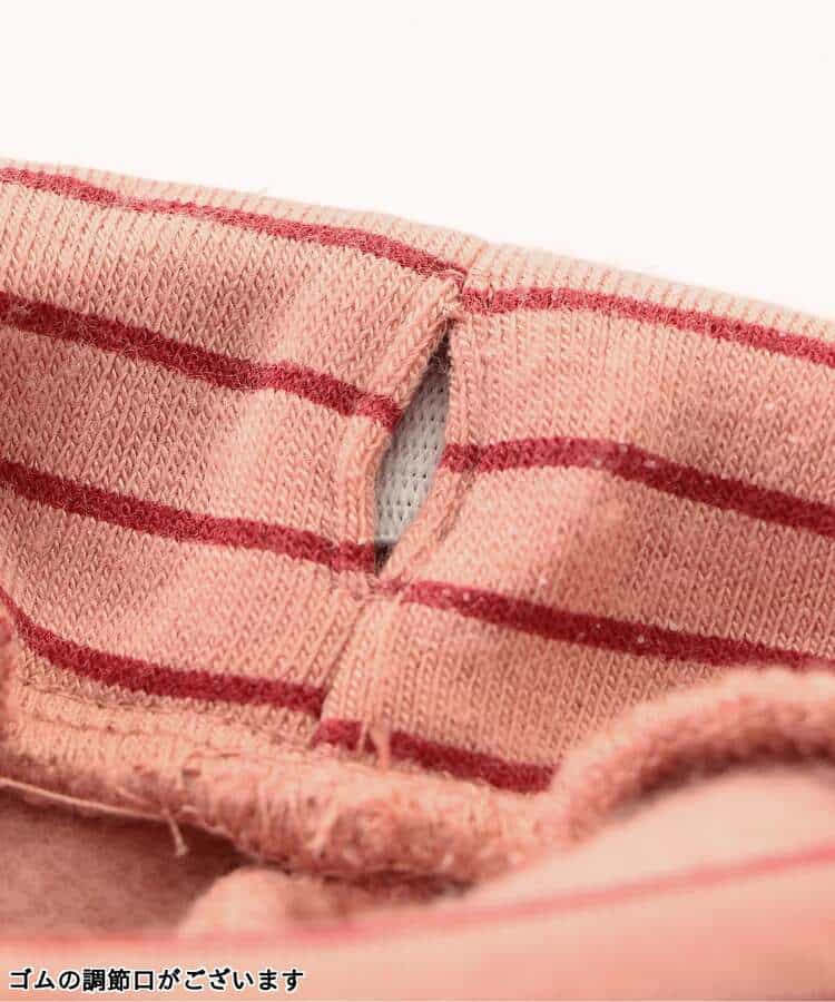 裏起毛スフレフレアパンツ  10分丈_1011431