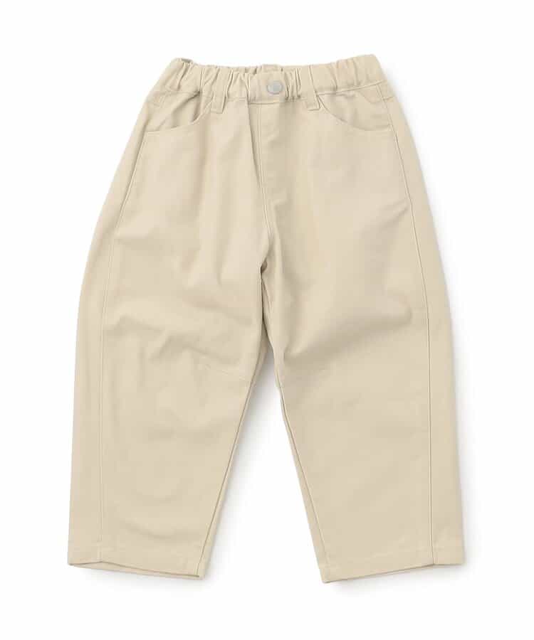 ハートポケットバレルレッグパンツ  10分丈