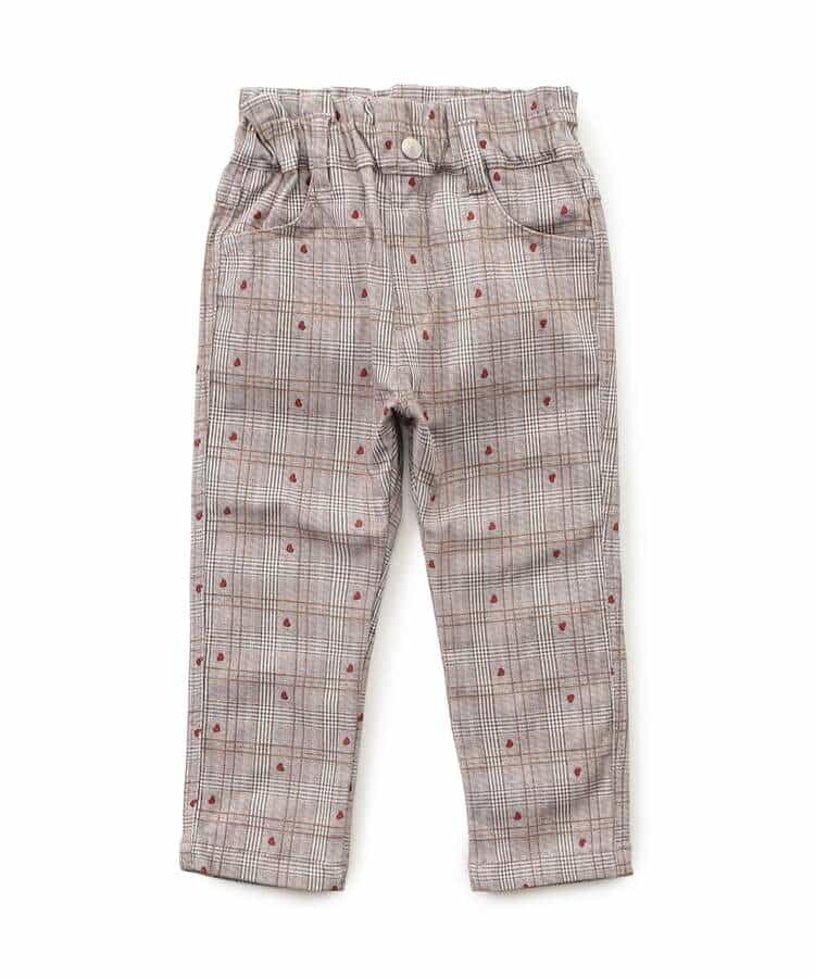 【ハイパーストレッチ】のび〜る裏起毛パンツ  10分丈 スーパーストレッチ