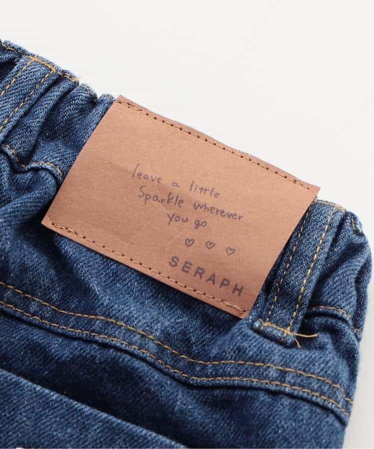 スタイルアップデニムフレアパンツ  10分丈_1011349