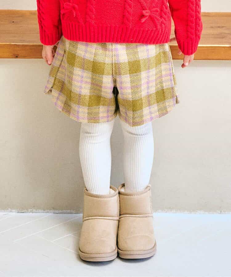 【リンク】あったかチェックショートパンツ