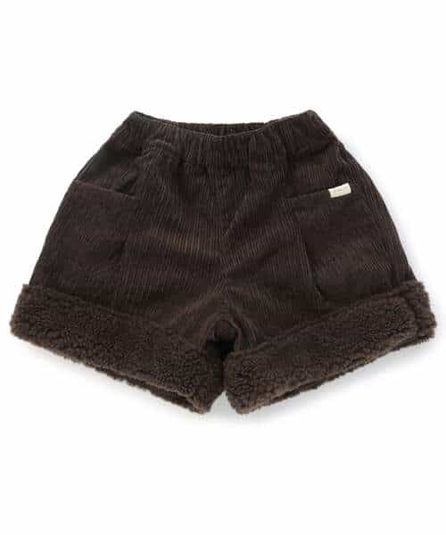 ボアアクセントショートパンツ