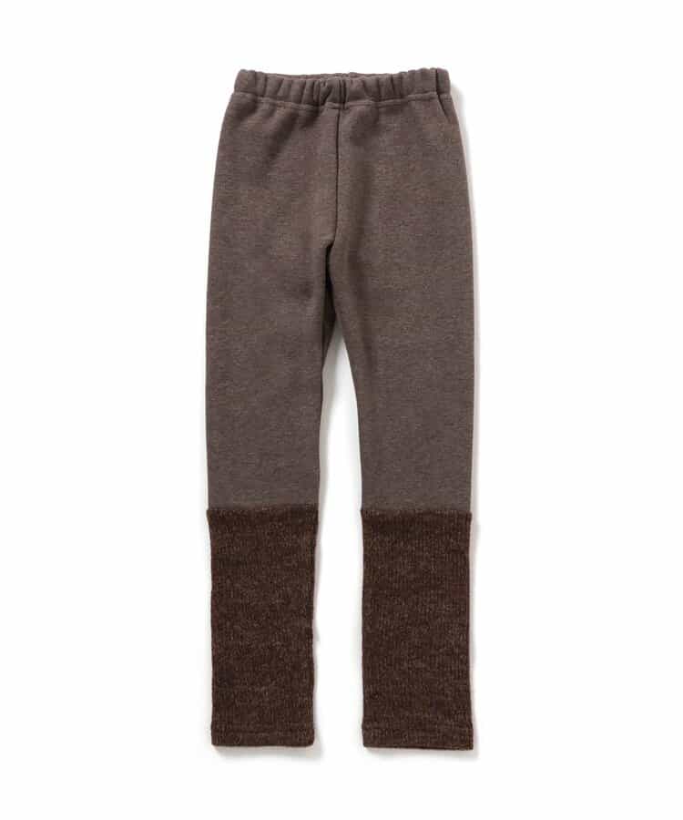 レッグウォーマードッキング裏シャギーレギンス  10分丈