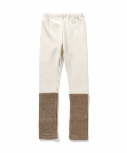 レッグウォーマードッキング裏シャギーレギンス  10分丈